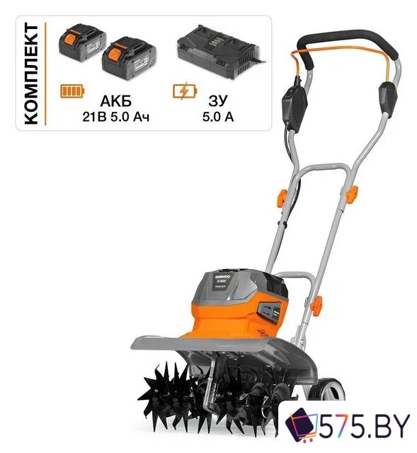 Мотокультиватор аккумуляторный Daewoo Power DAT 3542Li Set (с 2-мя АКБ) в магазине 575.by