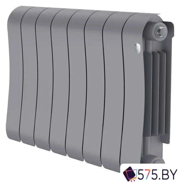 Биметаллический радиатор Royal Thermo Infinity 300 Silver Satin (8 секций) в магазине 575.by