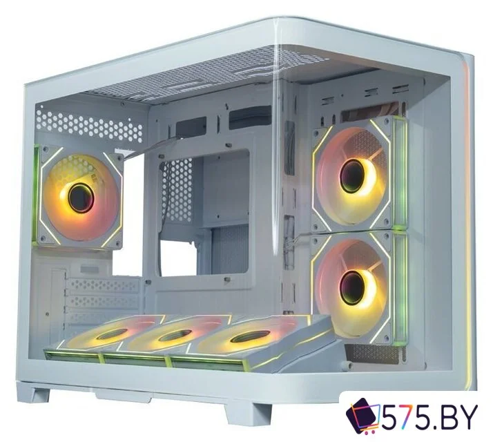 Корпус XASTRA QR600M 6ARGB C10-UC (белый) в магазине 575.by