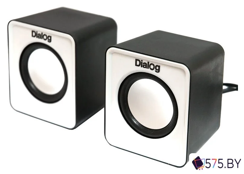 Акустика Dialog AC-02UP (черный/белый) в магазине 575.by