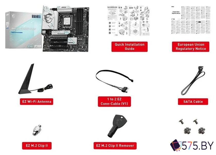 Материнская плата MSI B860M Gaming Plus WiFi в магазине 575.by