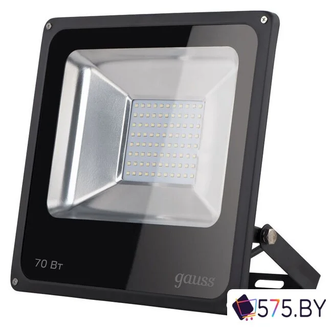 Уличный прожектор Gauss LED 70W IP65 6500K 613100370 (черный) в магазине 575.by