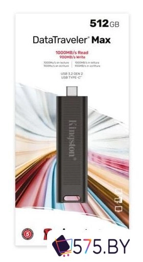 USB Flash Kingston DataTraveler Max Type-C 512GB в магазине 575.by