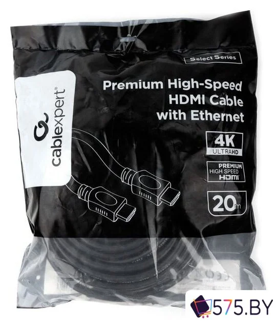 Кабель Cablexpert CC-HDMI4L-20M (20 м, черный) в магазине 575.by