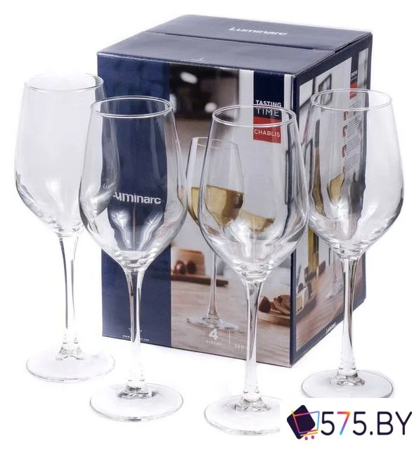 Набор бокалов для вина Luminarc Tasting Time. Chablis P6817 в магазине 575.by