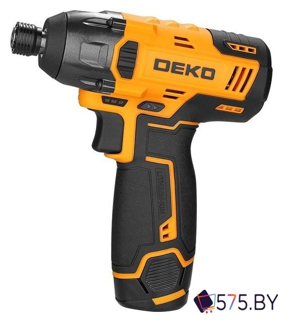 Винтоверт Deko DKIS12-Li Set 063-4390 (с 2-мя АКБ, кейс) в магазине 575.by