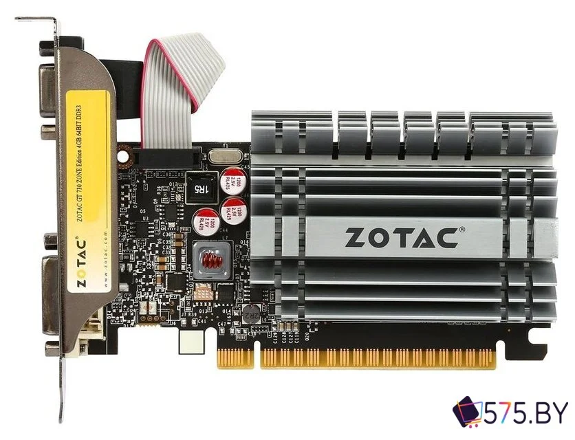 Видеокарта ZOTAC GeForce GT 730 4GB DDR3 Zone Edition ZT-71115-20L в магазине 575.by