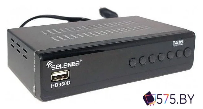 Приемник цифрового ТВ Selenga HD 980D в магазине 575.by