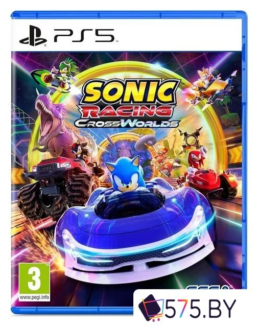 Игры для приставок PlayStation 5 Sonic Racing: CrossWorlds в магазине 575.by