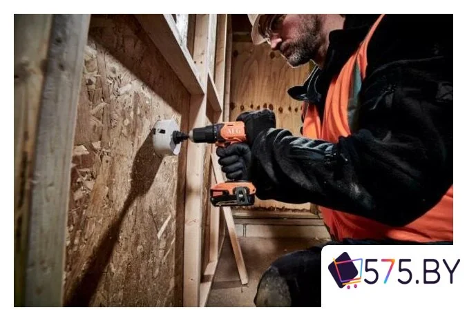 Ударная дрель-шуруповерт AEG Powertools BSB 18G4-202C 4935478631 (с 2-мя АКБ, кейс) в магазине 575.by
