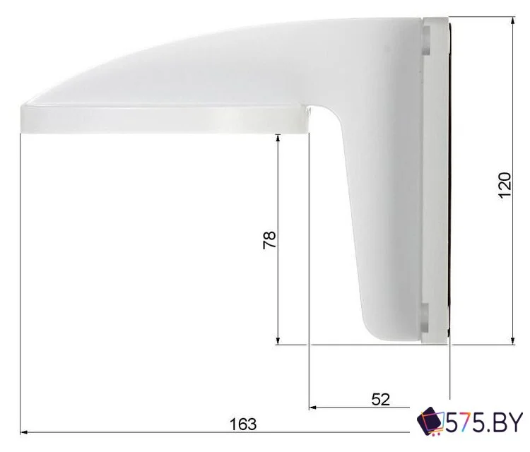 Крепление для камер видеонаблюдения Hikvision DS-1258ZJ в магазине 575.by
