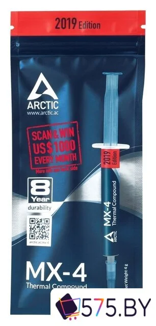 Термопаста Arctic MX-4 ACTCP00002B (4 г) в магазине 575.by