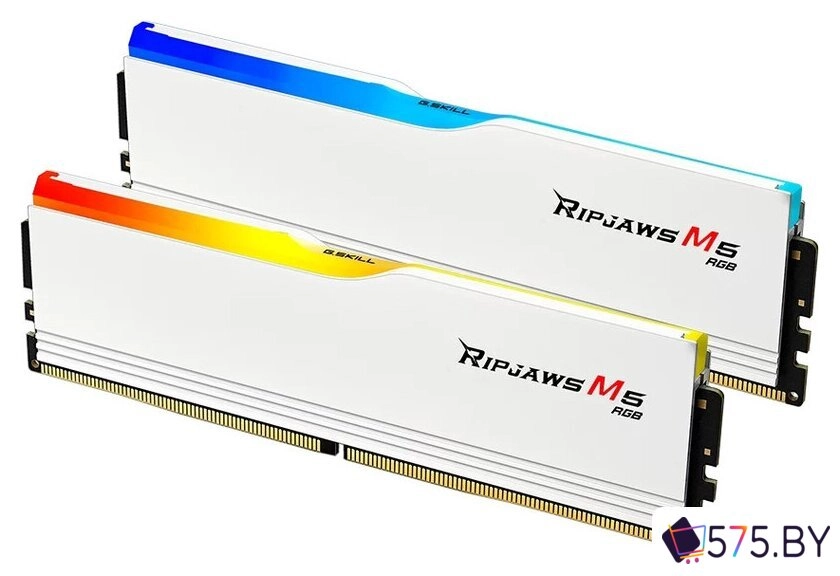 Оперативная память G.Skill Ripjaws M5 RGB 2x32ГБ DDR5 6400 МГц F5-6400J3239G32GX2-RM5RW в магазине 575.by