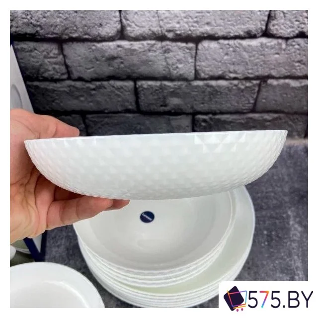 Столовый сервиз Luminarc Diwali White V6724 (18пр) в магазине 575.by