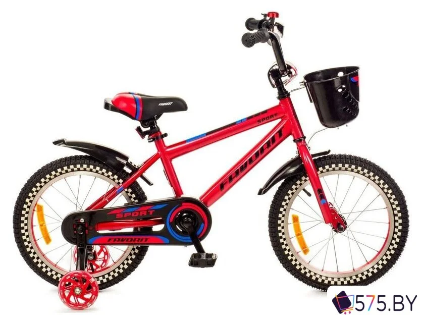 Детский велосипед Favorit Sport 16 SPT-Y16RD (красный) в магазине 575.by