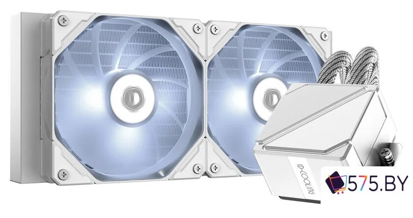 Система жидкостного охлаждения для процессора ID-Cooling DashFlow 240 Basic White в магазине 575.by