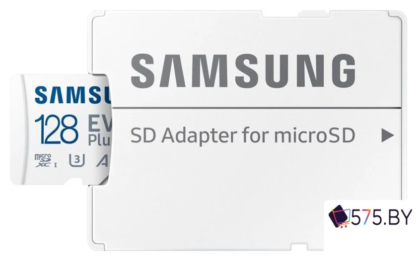 Карта памяти Samsung EVO Plus 2024 microSDXC 128GB (с адаптером) в магазине 575.by