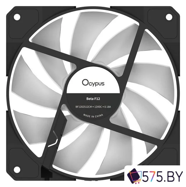 Вентилятор для корпуса Ocypus Beta F12 BK ARGB Beta-F12-BK1AM00X-GL в магазине 575.by