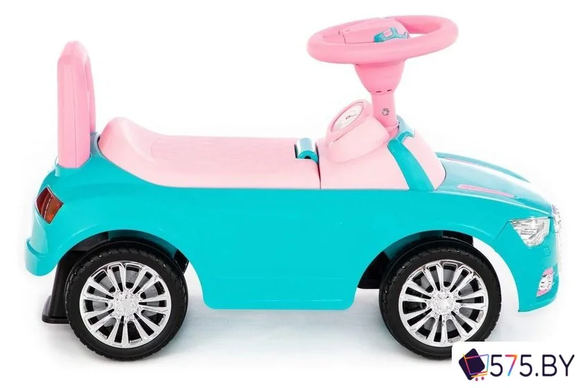 Каталка Полесье SuperCar №2 84576 (бирюзовый) в магазине 575.by