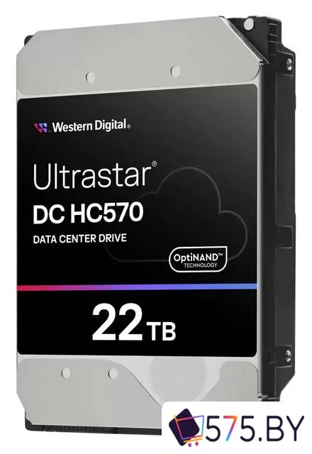 Жесткий диск WD Ultrastar DC HC570 22TB WUH722222ALE6L4 в магазине 575.by