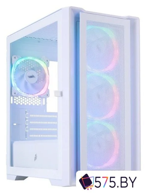 Корпус 1stPlayer TRILOBITE T4 ARGB (белый) в магазине 575.by