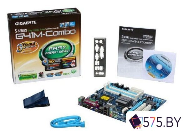 Материнская плата Gigabyte GA-G41M-COMBO в магазине 575.by