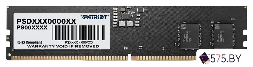Оперативная память Patriot Signature Line 16ГБ DDR5 5600 МГц PSD516G56002 в магазине 575.by