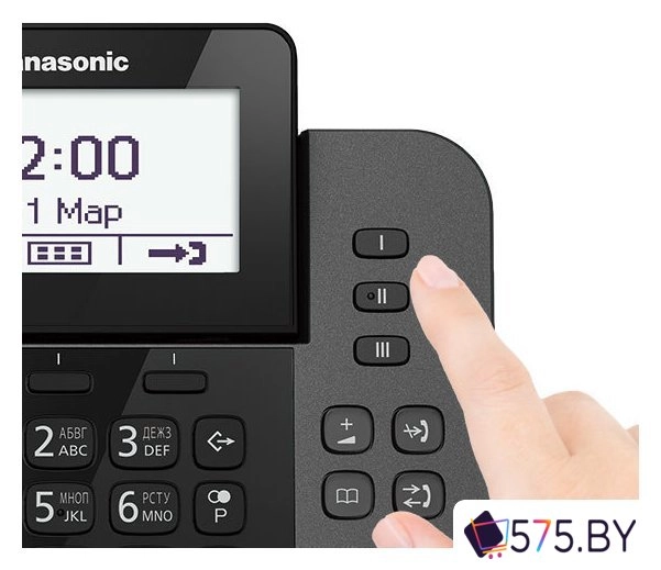 Радиотелефон Panasonic KX-TGF310RUM в магазине 575.by