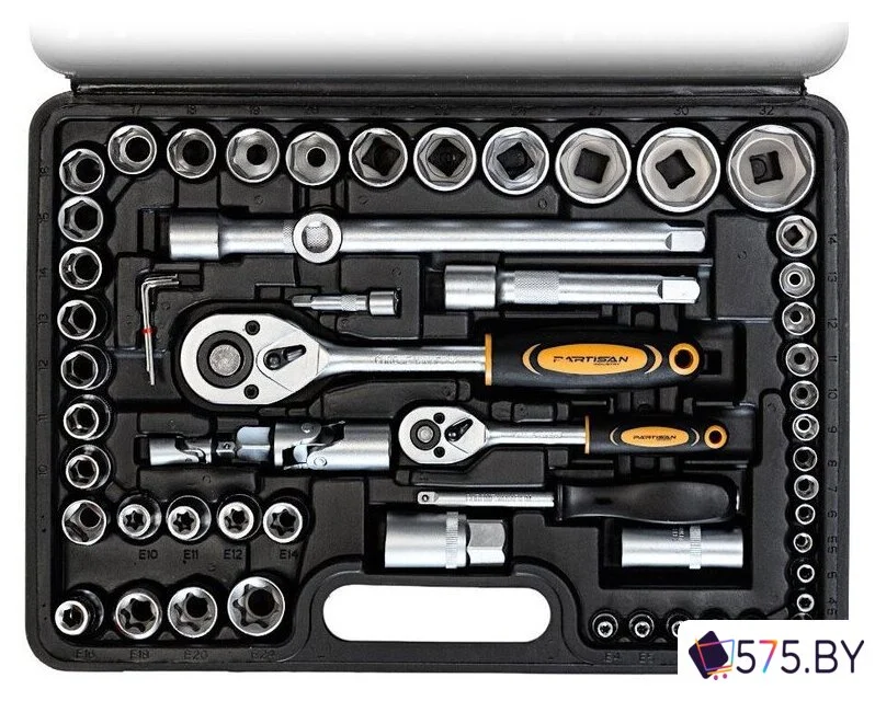 Универсальный набор инструментов Partisan AD-108 (108 предметов) в магазине 575.by