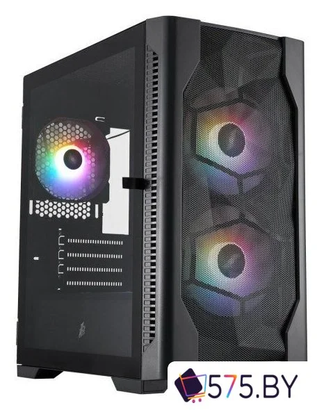 Корпус 1stPlayer D4-M FRGB (черный) в магазине 575.by