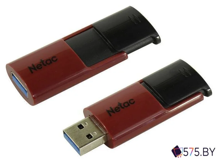 USB Flash Netac 128GB USB 3.0 FlashDrive Netac U182 Red в магазине 575.by