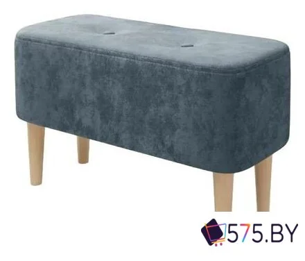 Банкетка MONOFIX Четт (микровелюр/пыльно-голубой №26) в магазине 575.by