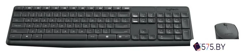 Офисный набор Logitech MK235 Wireless Combo 920-007949 в магазине 575.by