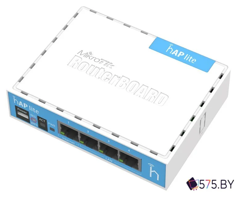 Wi-Fi роутер Mikrotik hAP lite (RB941-2nD) в магазине 575.by