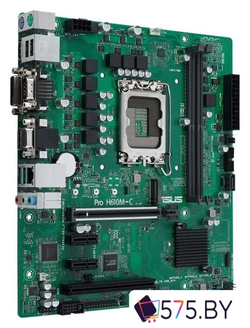 Материнская плата ASUS Pro H610M-C-CSM в магазине 575.by