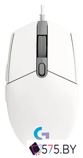 Игровая мышь Logitech G102 Lightsync (белый) в магазине 575.by