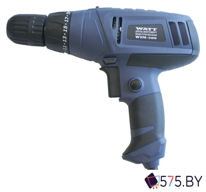 Дрель-шуруповерт WATT WSM-500 250001000 в магазине 575.by