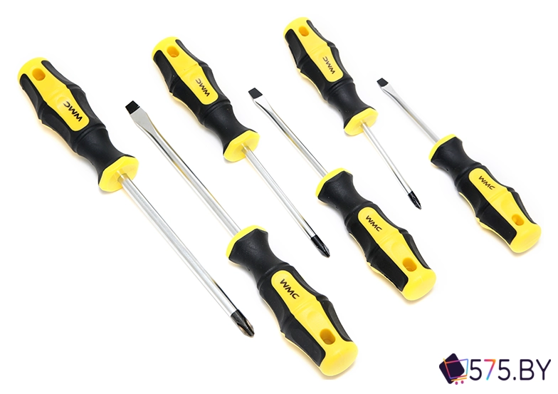 Набор отверток WMC Tools 1065 (65 предметов) в магазине 575.by
