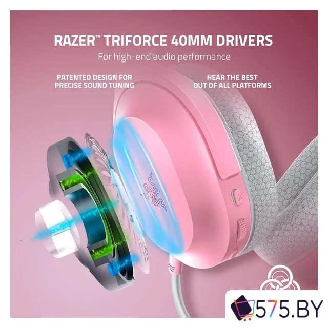 Наушники Razer Barracuda X 2022 (розовый) в магазине 575.by