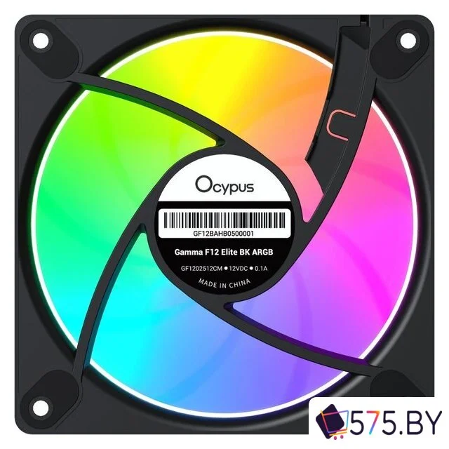 Вентилятор для корпуса Ocypus Gamma F12 Elite BK ARGB в магазине 575.by