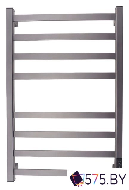 Полотенцесушитель Маргроид Ferrum Вид 81/10 Профильный СНШ 80x40 Графит, скрытого монтажа, таймер справа в магазине 575.by
