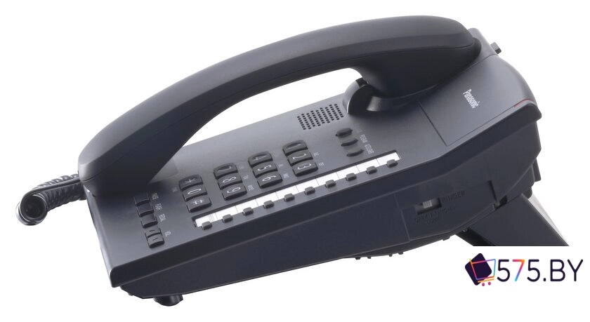 Проводной телефон Panasonic KX-TS2382RUB (черный) в магазине 575.by