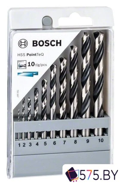 Набор оснастки для электроинструмента Bosch 2608577348 (10 предметов) в магазине 575.by