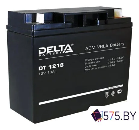 Аккумулятор для ИБП Delta DT 1218 (12В/18 А·ч) в магазине 575.by