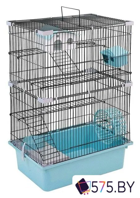 Клетка ЕСО Рикки 43112бирюз-черн в магазине 575.by