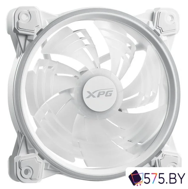 Вентилятор для корпуса ADATA Hurricane 120 ARGB PWM (белый) в магазине 575.by