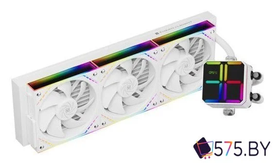 Система жидкостного охлаждения для процессора Thermalright Magic Qube 360 ARGB (белый) в магазине 575.by