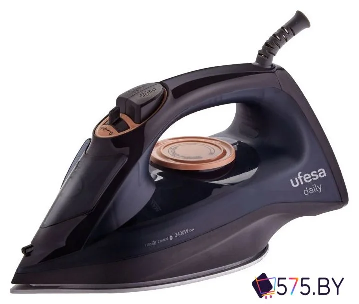 Утюг Ufesa PV1100C Daily (черный/синий) в магазине 575.by