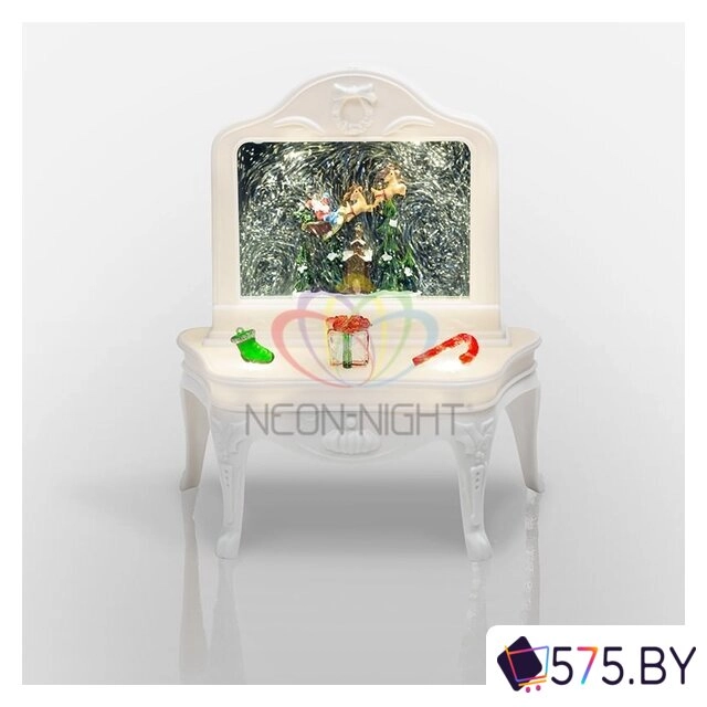 Светильник Neon-Night "Столик" с эффектом снегопада 501-064 в магазине 575.by