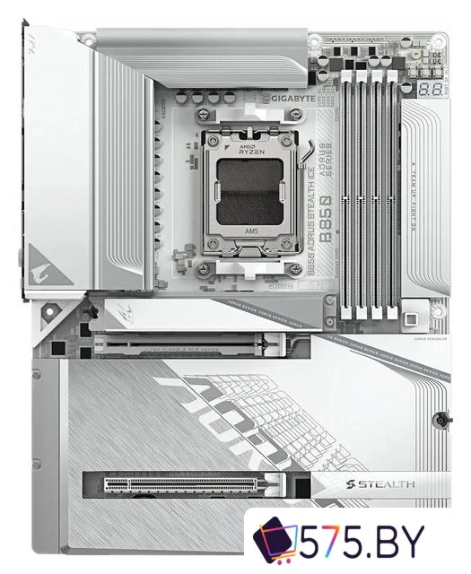 Материнская плата Gigabyte B850 Aorus Stealth Ice в магазине 575.by